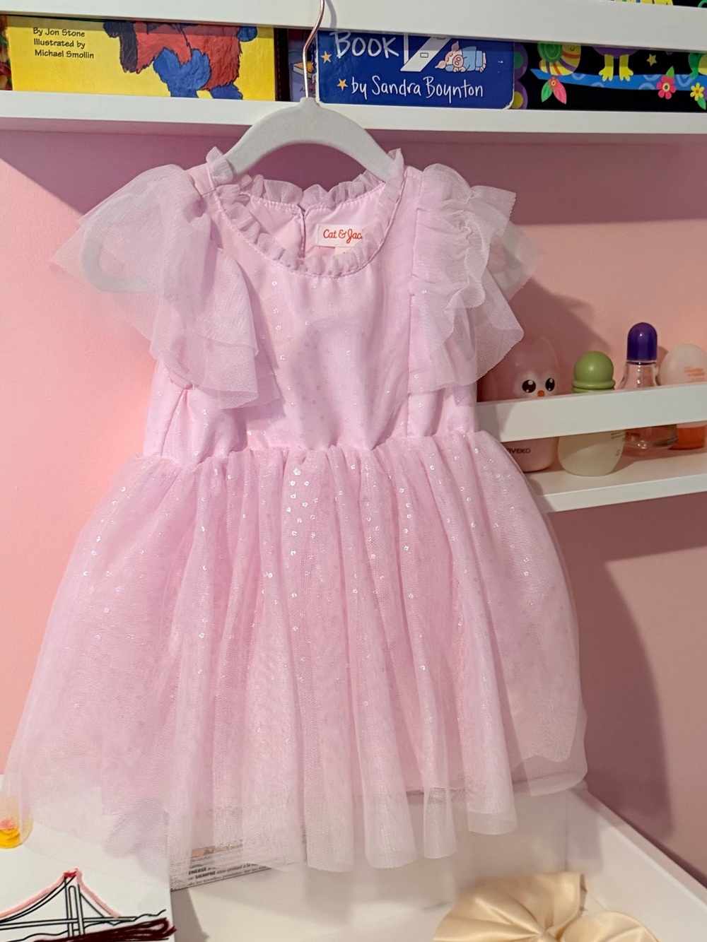 🎀 Cat & Jack Pink Tulle Party Dress